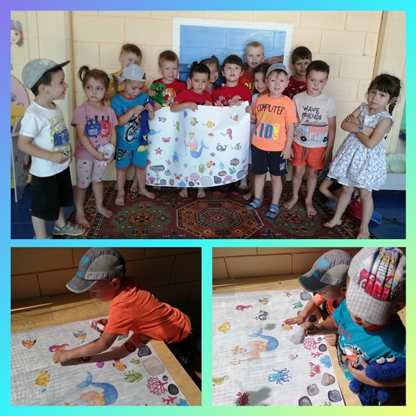 Неделя подводного царства в гр. "Лучики"