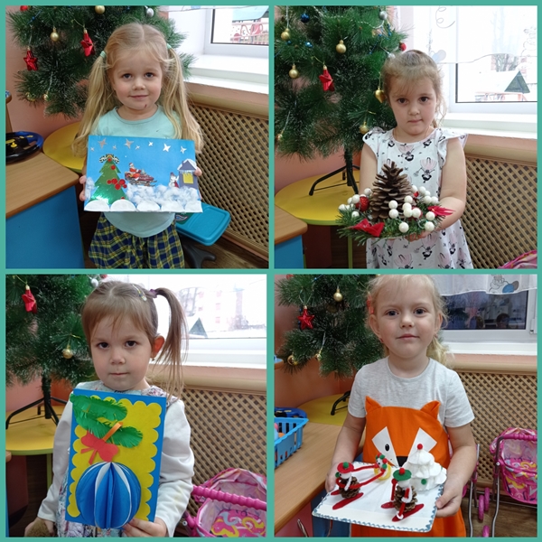 Поделки в "Мастерской Деда Мороза"