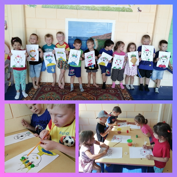 Неделя искусства в группе "Лучики"