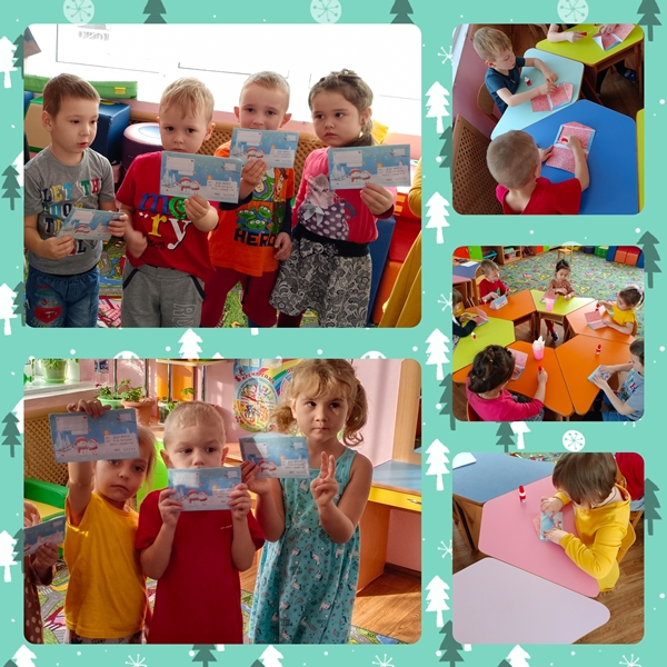 Встреча зимы в гр. "Лучики"