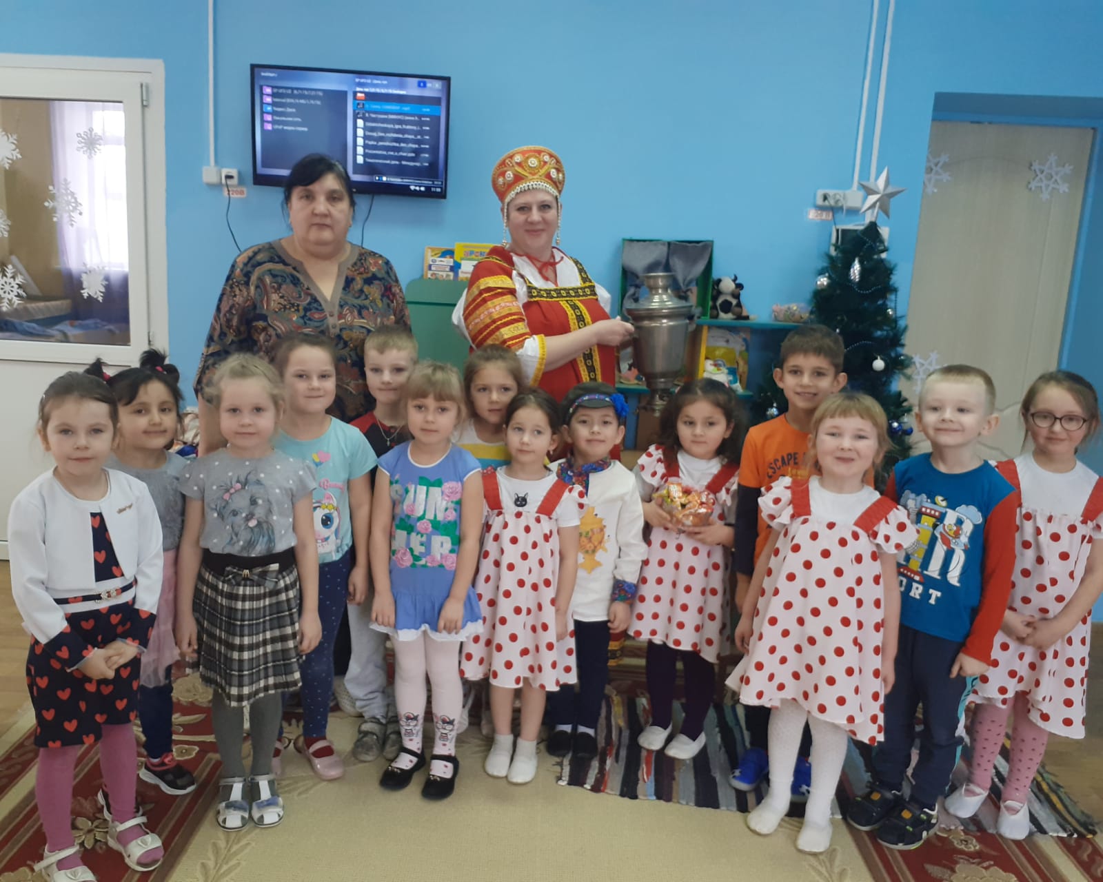 День чая в группе 