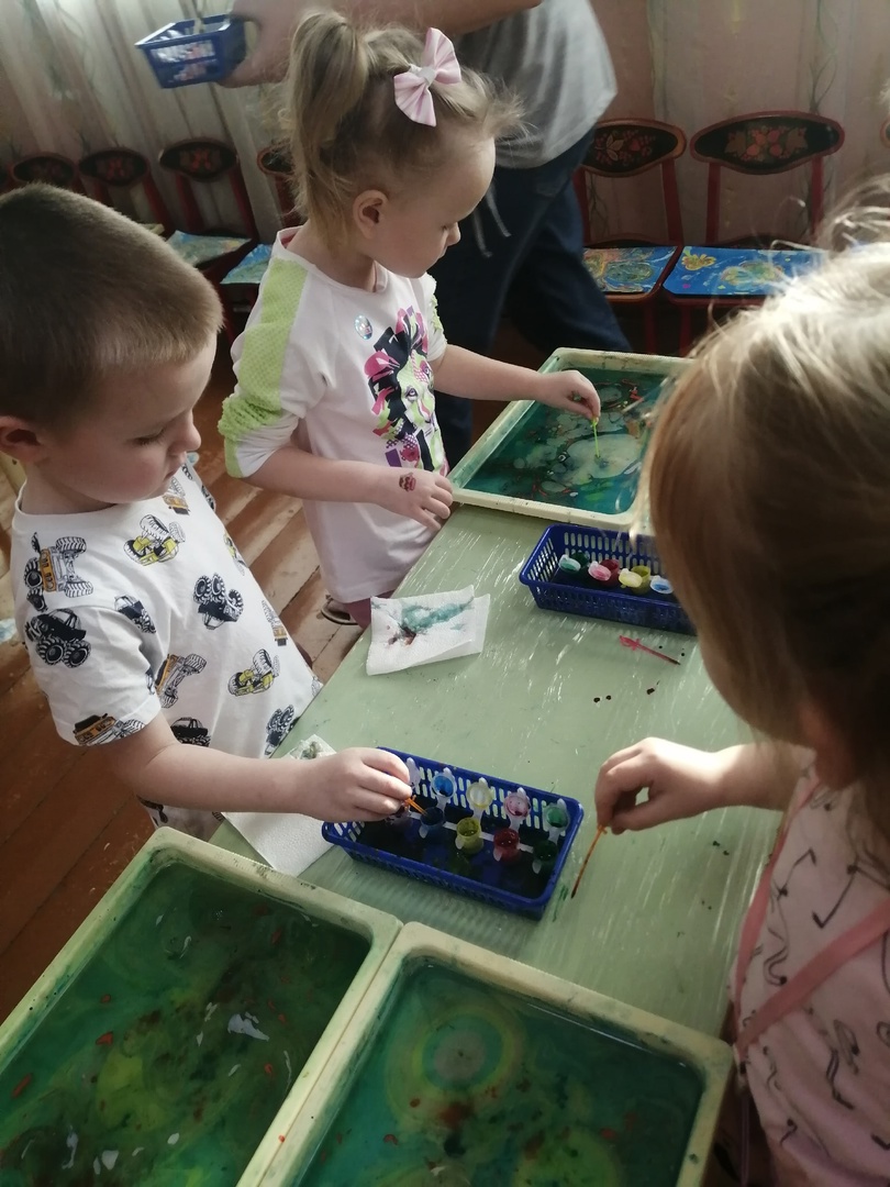 Мастер-класс рисования по воде