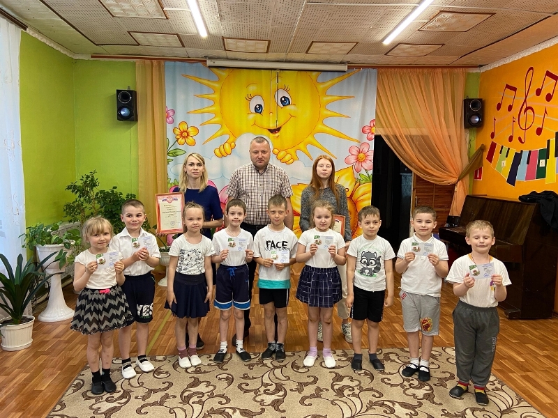 Вручены знаки ВФСК «ГТО»