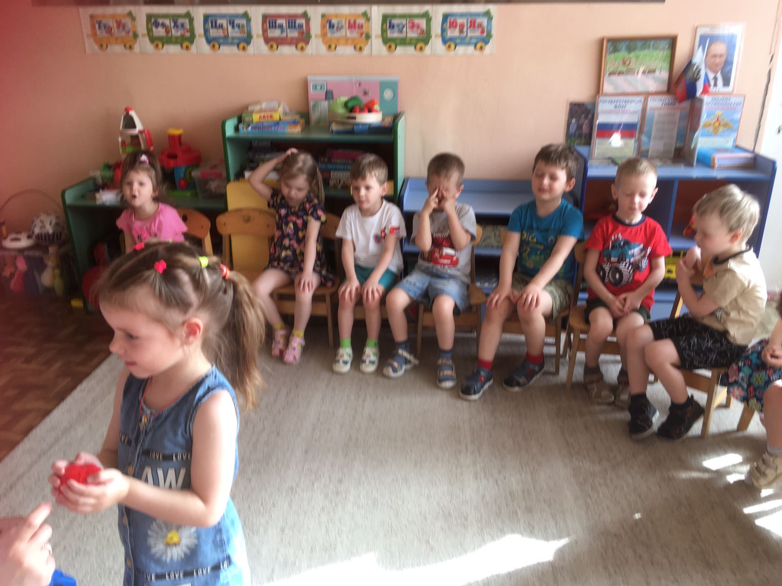 Познавательно-речевое занятие в средней группе на тему «Овощи»