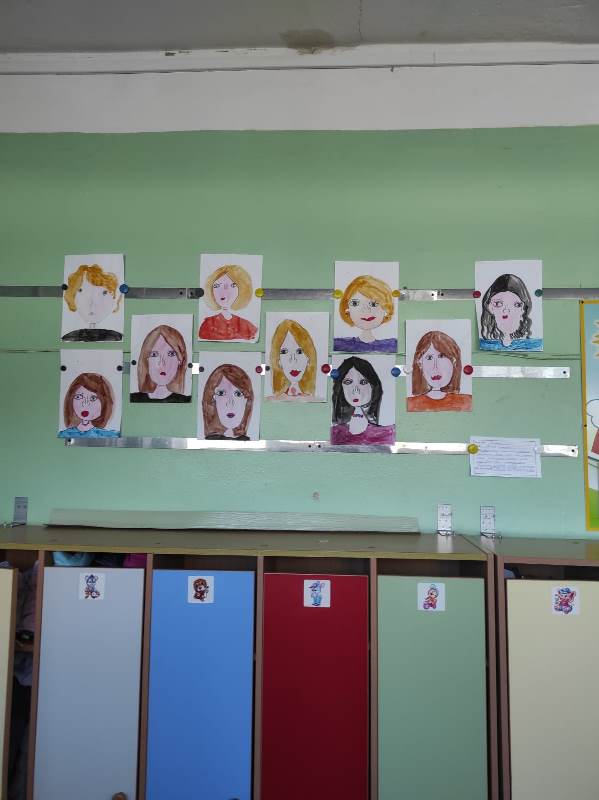 Портрет любимой мамочки