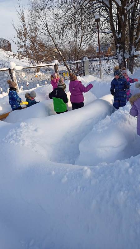 Зимние прогулки с пользой и интересом