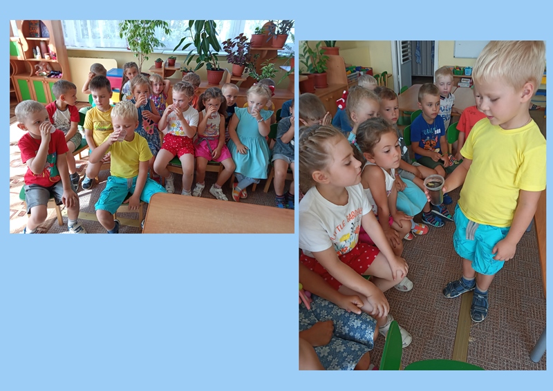 Эксперименты с водой в кружке "Экологический театр"