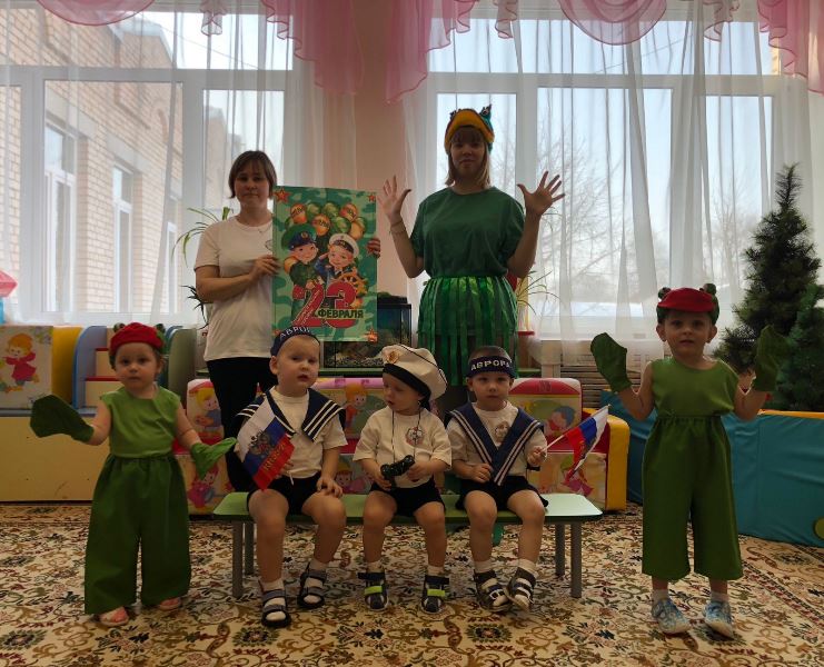 23 Февраля в группе "Волчонок"