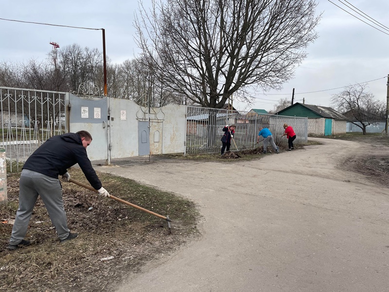 В МДОУ "Ряжский детский сад №10" стартовал недельный марафон субботников!
