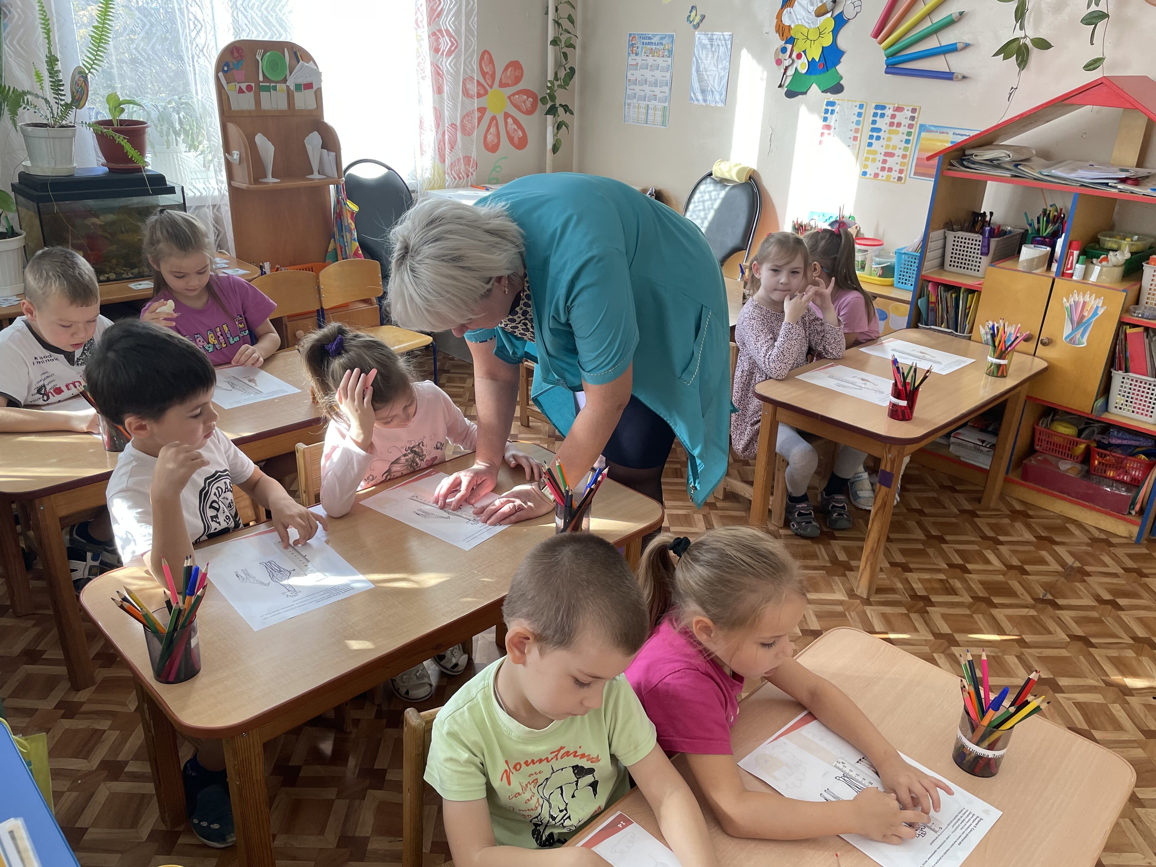 Отчет о проведении Всероссийского урока "Эколята-молодые защитники природы" в логопедической группе