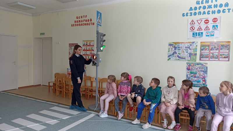 Встреча с инспектором ГИБДД