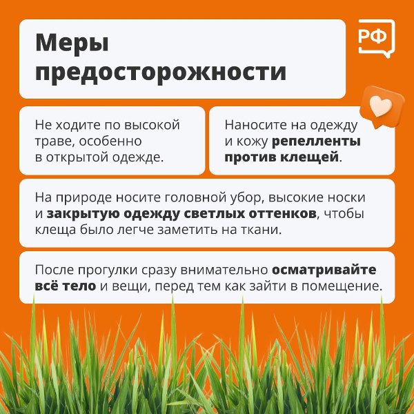 Профилактика клещевого энцефалита и инфекций, передающихся клещами