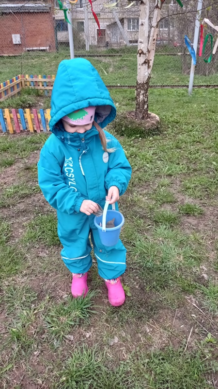 Трудовое воспитание на свежем воздухе