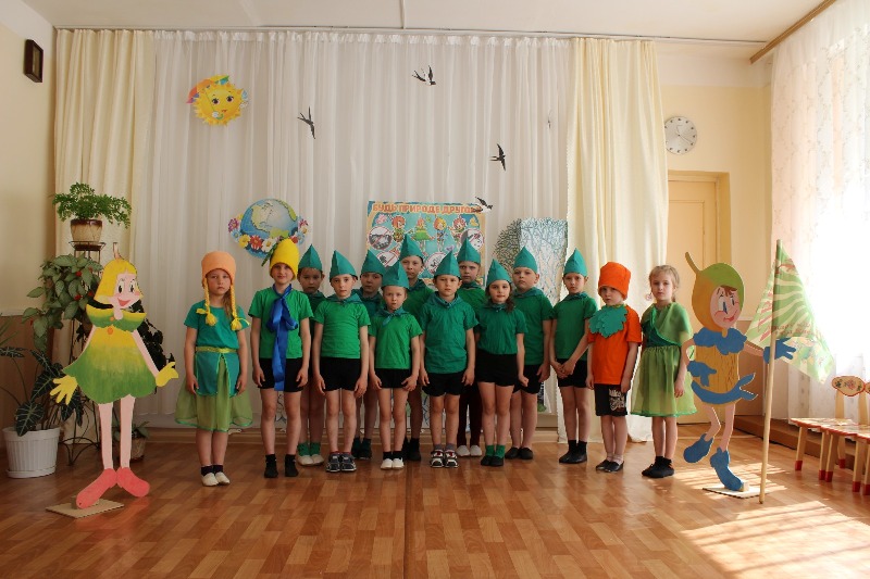 Отчет о проведении Всероссийского «Дня эколят»