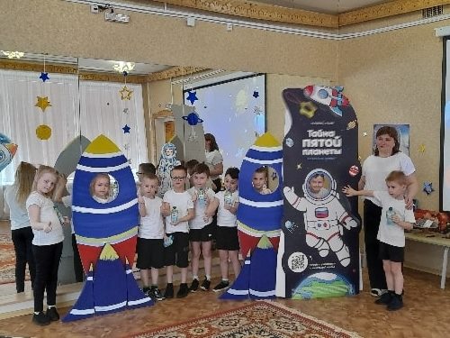 В детском саду 11 апреля прошли развлечения, посвященные Дню космонавтики