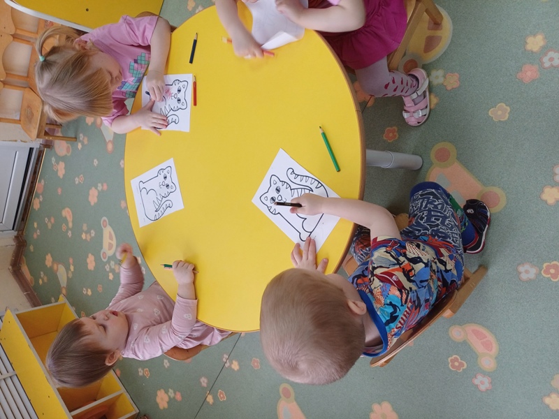 День кошек в первой младшей группе