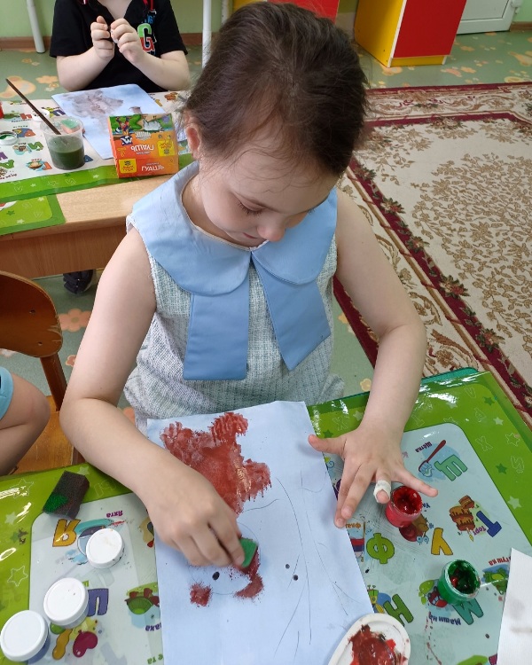 "Пушистые медвежата" у ребят из подготовительной группы