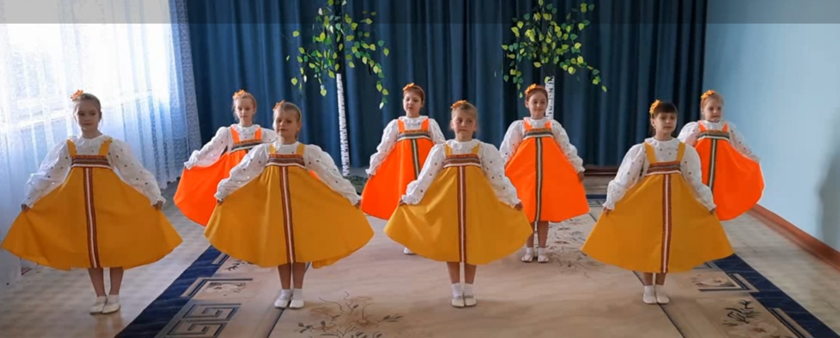 Хореографический номер  «Заря-зареница».