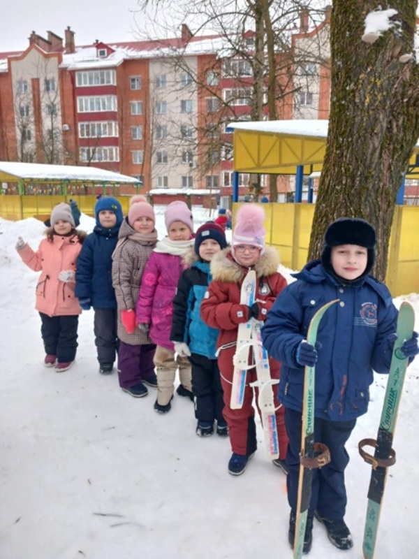 Зимние веселые старты