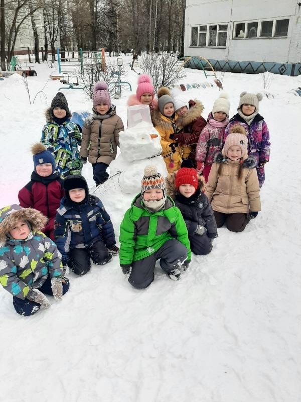 Дети любят зиму