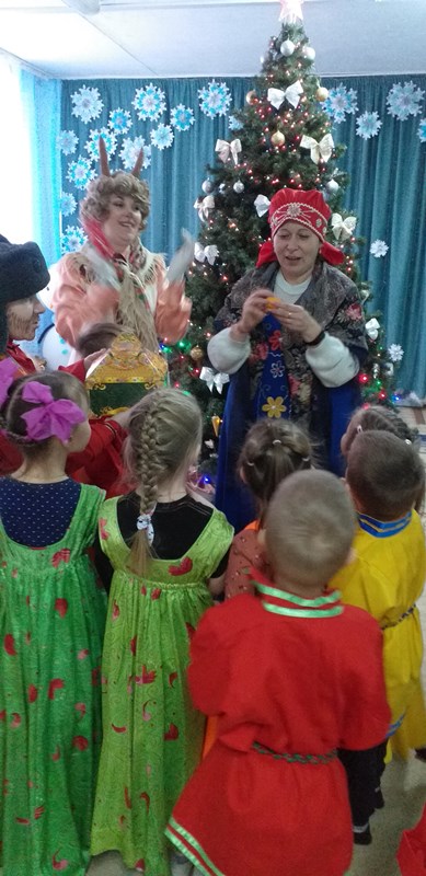 Колядки в детском саду