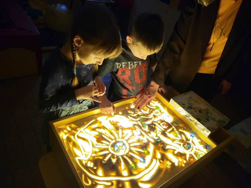 Игра с песком