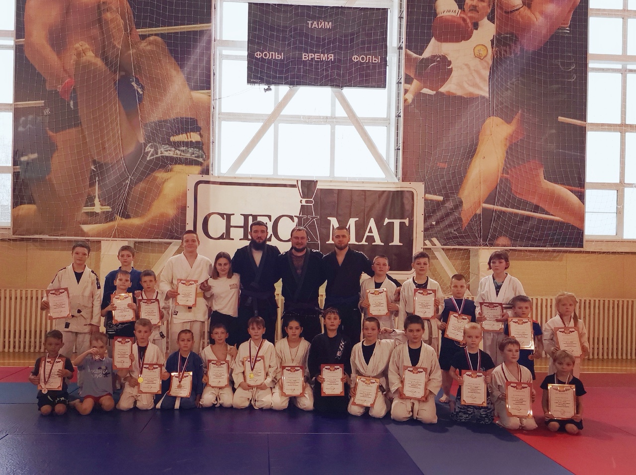 Открытая новогодняя тренировка по джиу-джитсу