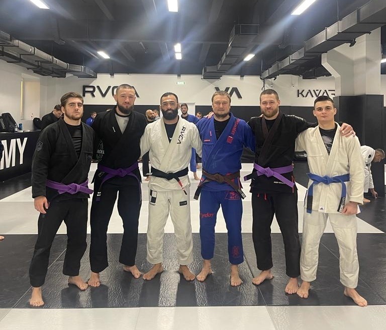 Итоговая тренировка и аттестация под руководством Дауда Адаева