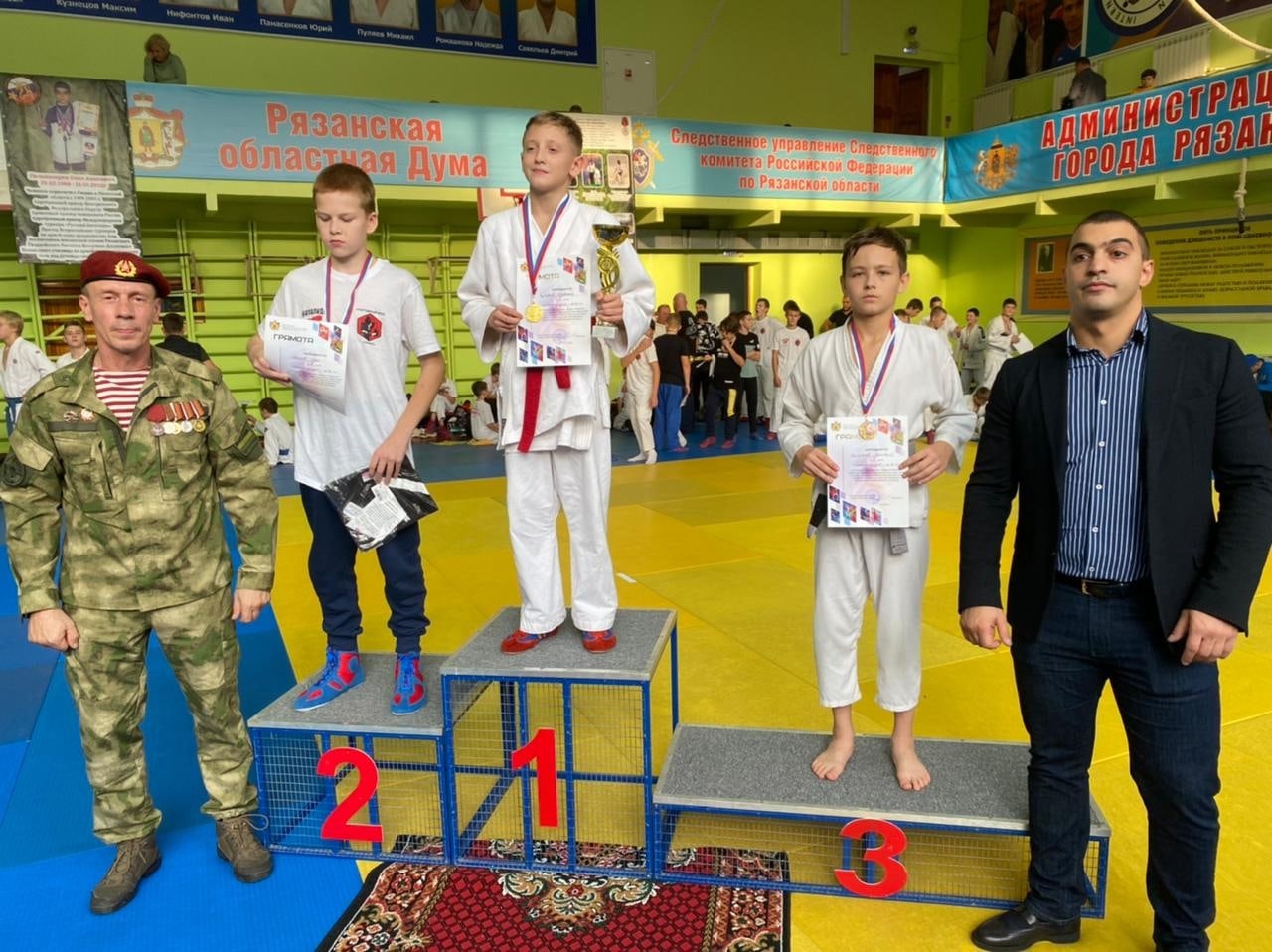 Открытый Межрегиональный турнир  Рязанской области по армейскому рукопашному бою 