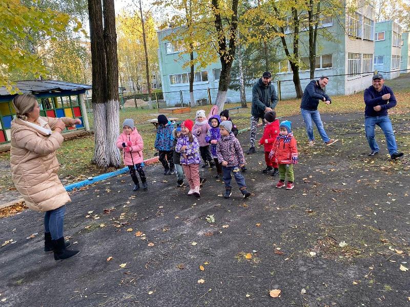 Зарядка с папой