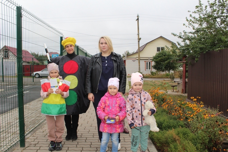 Акция "Мы – за безопасность на дорогах!"