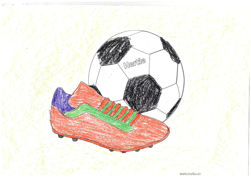 Выставка рисунков на футбольную тематику "Все на футбол"