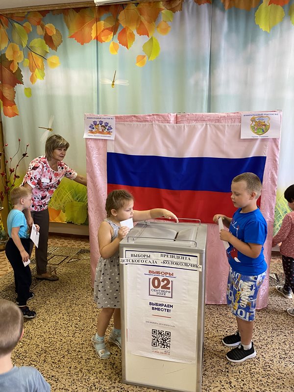 Выборы президента детского сада