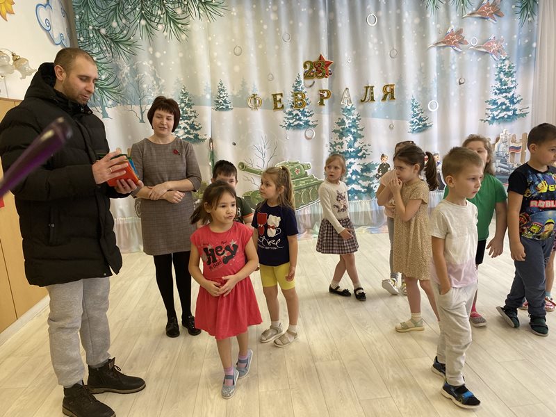 Встреча с участником СВО