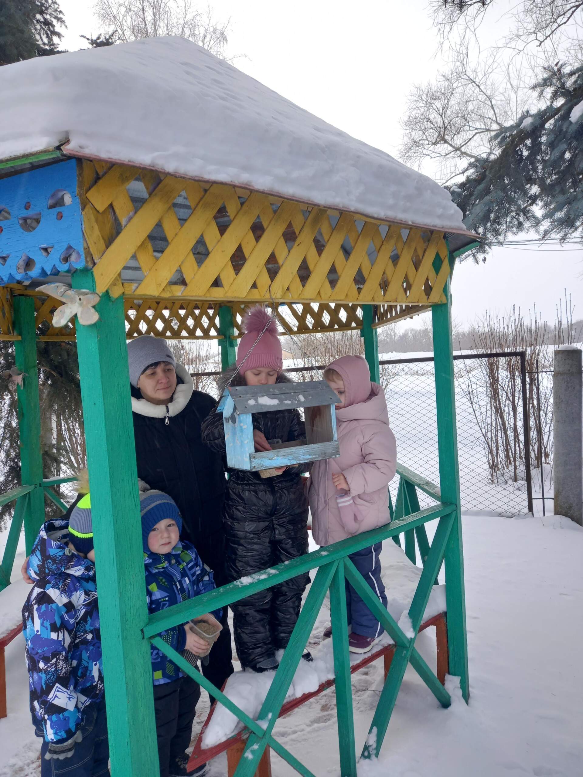 Акция "Птичья столовая ".