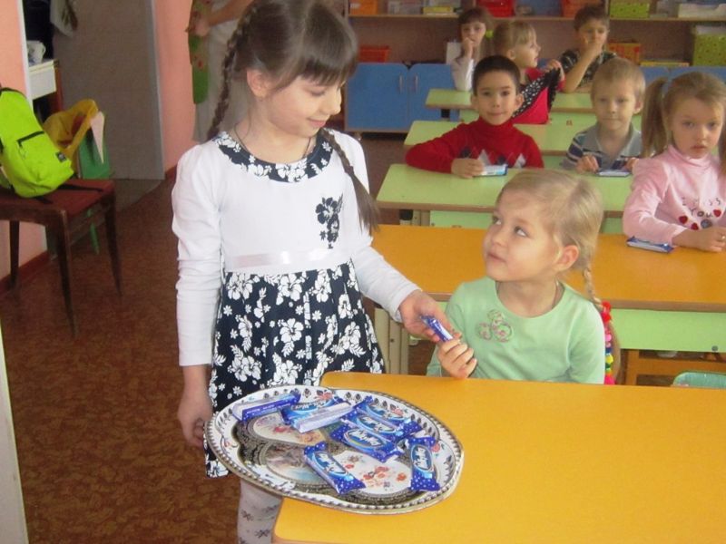 День рождения в старшей группе