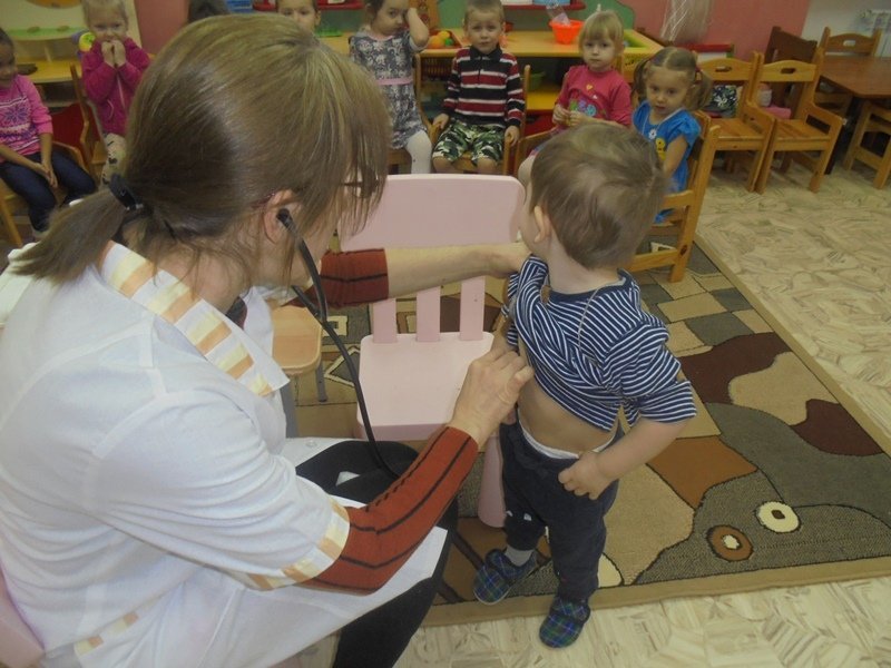 Досуг в ясельной группе 