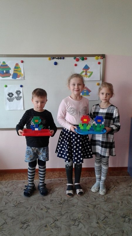 Игры с Лего в старшей группе