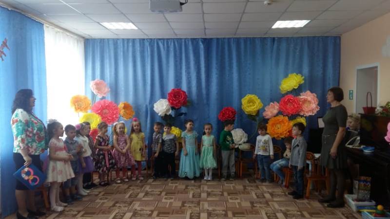 8 Марта в средней группе.