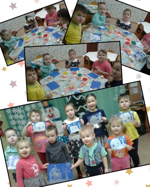 Нетрадиционное рисования зубной щёткой.