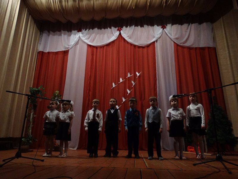 Концертная программа, посвящённая 72 годовщине Победы в Великой отечественной войне. 