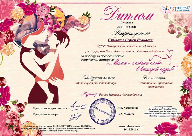 «Мама – главное слово в каждой судьбе»