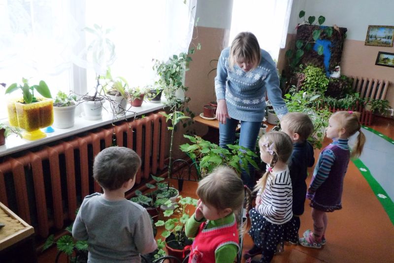 Дежурство «Зимнем саду»