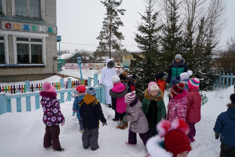 День снега в «Сказке»