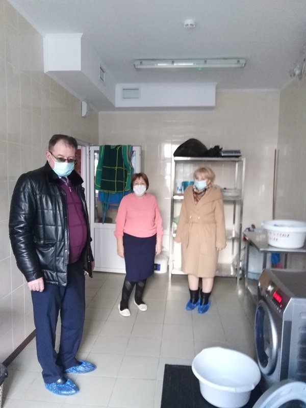Рабочий визит в наш сад Рабочий визит в наш сад