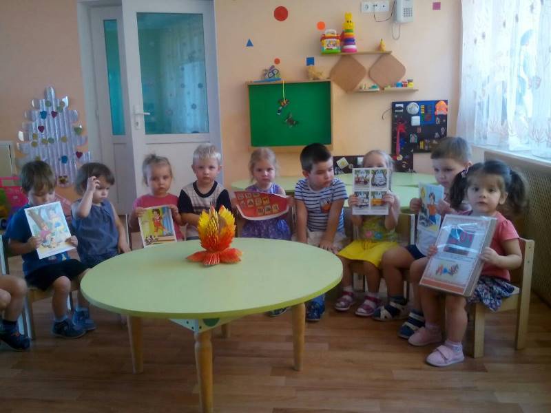 Неделя пожарной безопасности в группе Колобок.