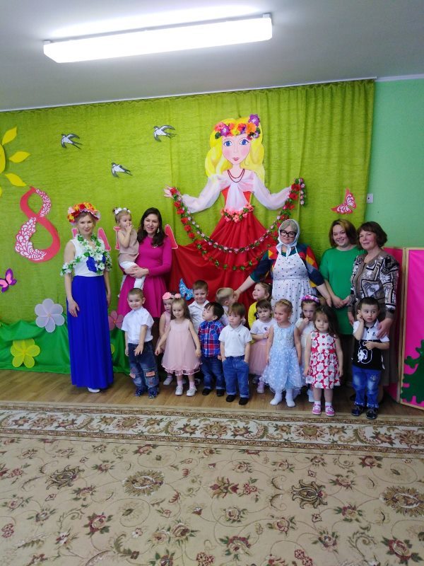 Мероприятия в марте в группе «Колобок».