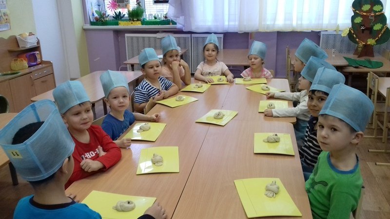 Мастер-класс по изготовлению жаворонков в группе 