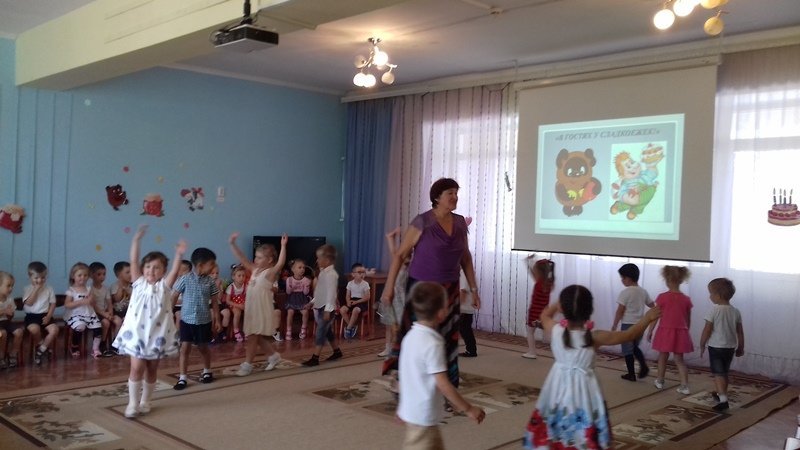 Развлечение «В гостях у Сладкоежки».