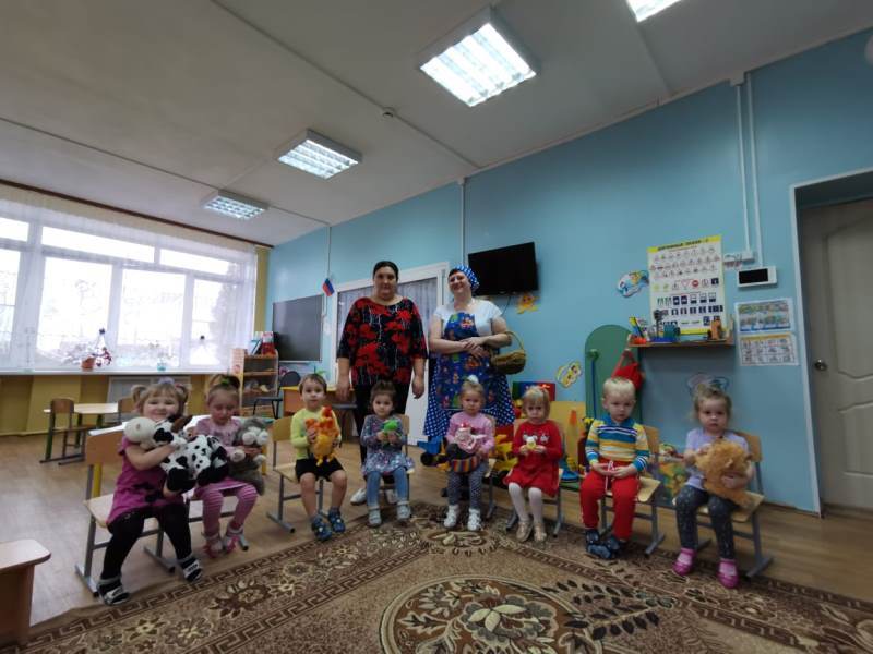 Развлечение в группе 